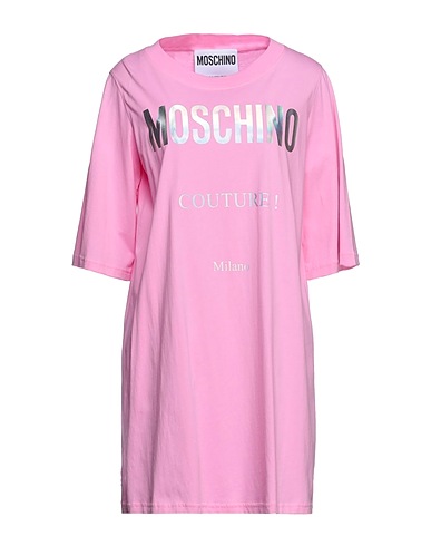 MOSCHINO Short dress Pink 100% Cotton