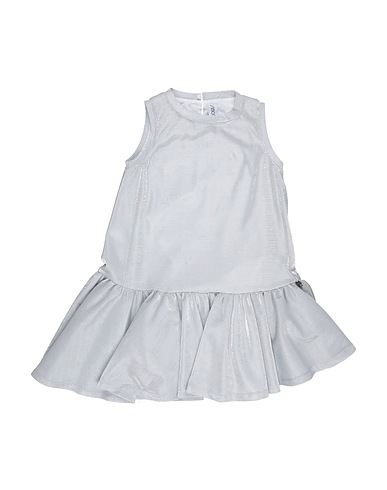 SIMONETTA Vestito Argento 100% Poliestere, Poliammide