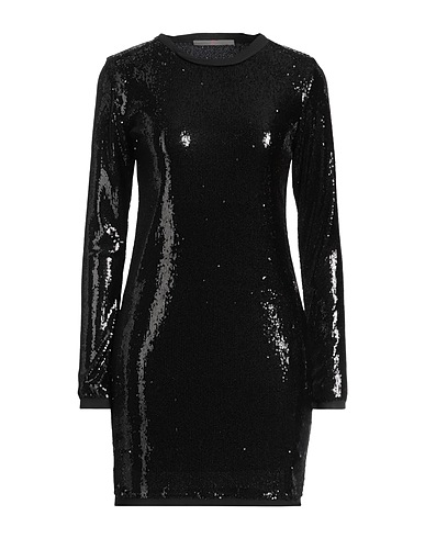 19.70 NINETEEN SEVENTY Robe à paillettes Noir 100% Polyester