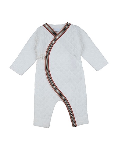 BURBERRY Romper White 100% Cotton