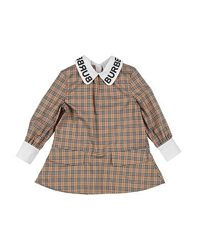 BURBERRY Vestito Cammello 95% Cotone, 5% Elastan