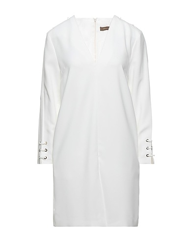SPACE SIMONA CORSELLINI Short dress White 100% Polyacrylic