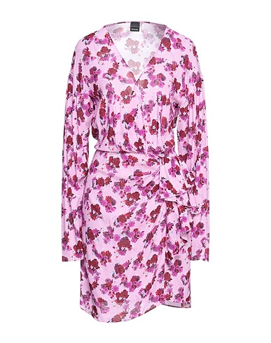 PINKO Short dress Pink 100% Viscose
