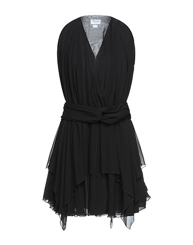 REDEMPTION Kurzes Kleid Schwarz 100% Seide