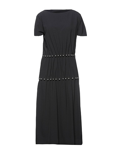 BOUTIQUE MOSCHINO Midi dress Black 92% Polyester, 8% Elastane