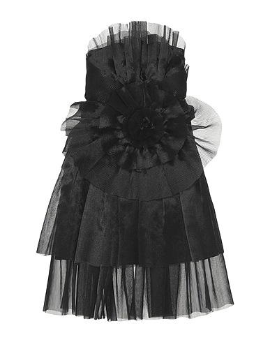 FOREVER UNIQUE Vestito corto Nero 100% Poliestere