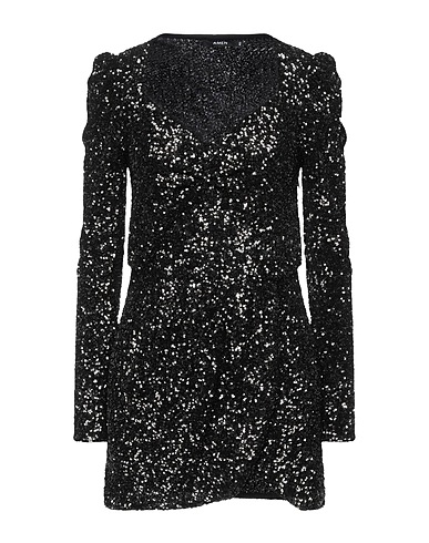 AMEN Kurzes Kleid Blei 100% Polyamid