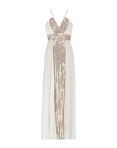 SOANI Long dress Ivory 100% Polyester