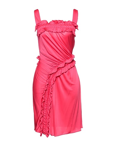 BOUTIQUE MOSCHINO Pleated dress Fuchsia 65% Acetate, 35% Polyamide