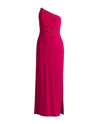 LAUREN RALPH LAUREN Langes Kleid Magenta 95% Polyester, 5% Elastan
