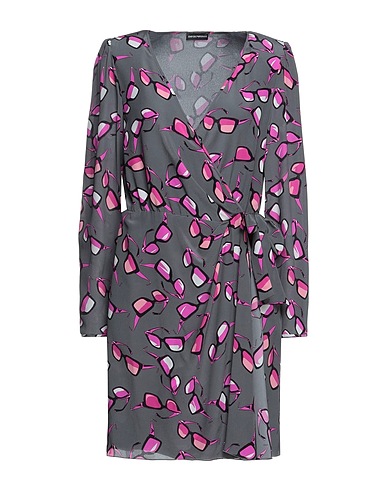 EMPORIO ARMANI Office dress Grey 100% Silk