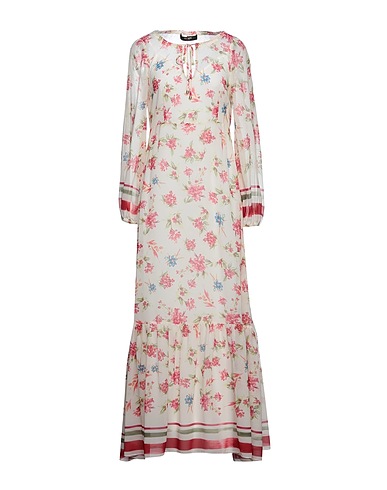 MY TWIN TWINSET Long dress Beige 100% Polyester