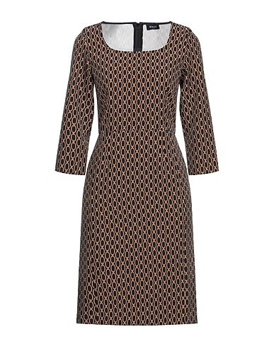 EMME by MARELLA Vestito corto Nero 88% Poliestere, 12% Elastan