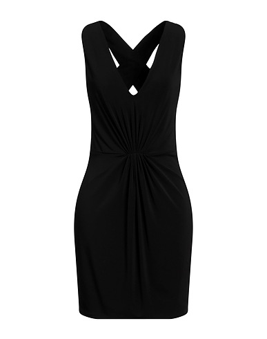 CRISTINAEFFE Sheath dress Black 88% Viscose, 12% Elastane