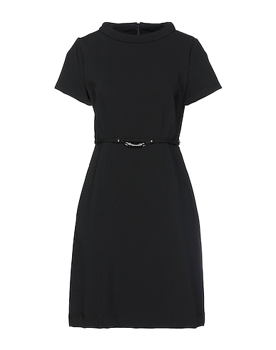 HIGH Short dress Black 95% Polyester, 5% Elastane