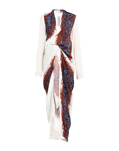 rick owens white gown