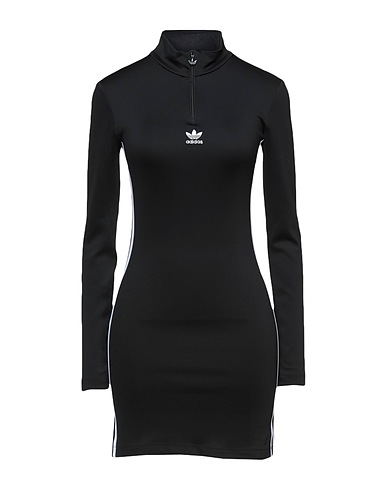 ADIDAS ORIGINALS Sheath dress DRESS Black 89% Recycled polyester, 11% Elastane
