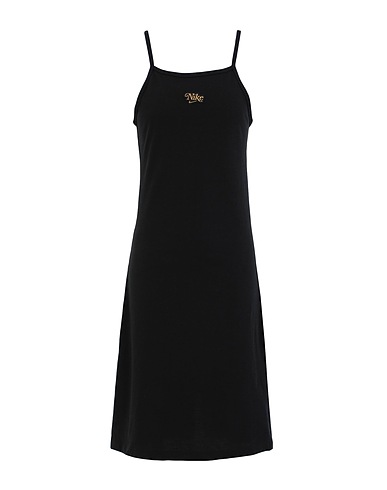 NIKE Midi dress DRESS FEMME
 Black 100% Cotton