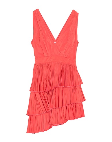 CRISTINAEFFE Short dress Coral 100% Polyester