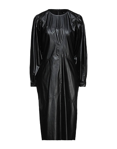 ISABEL MARANT Midi dress Black 80% Modal, 20% Polyurethane