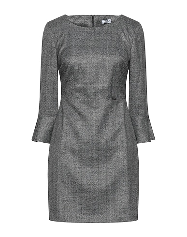 LIU •JO Office dress Grey 63% Polyester, 33% Viscose, 2% Elastane, 2% Metal