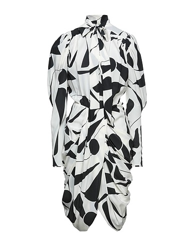 ISABEL MARANT Midi dress White 91% Silk, 9% Elastane