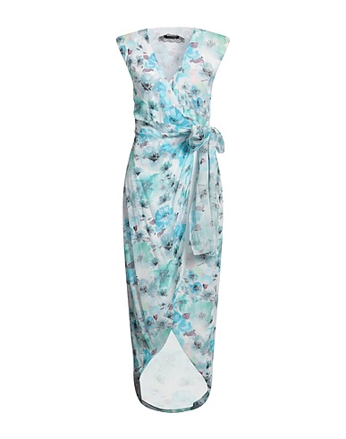 PATRIZIA PEPE SERA Long dress Sky blue 100% Viscose