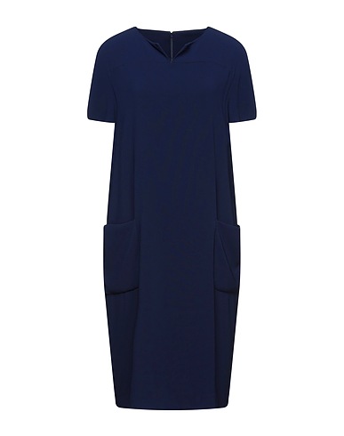 ASPESI Midi dress Bright blue 70% Triacetate, 30% Polyester
