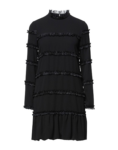 PINKO Tubino Nero 98% Poliestere, 2% Elastan