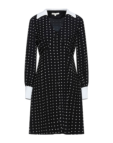 MAJE Office dress Black 97% Polyester, 3% Viscose