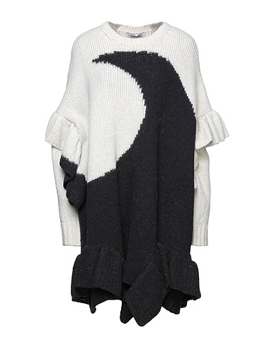 VALENTINO GARAVANI Short dress Black 38% Cotton, 26% Wool, 26% Alpaca wool, 10% Cashmere
