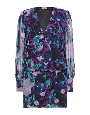 LIU •JO Sheath dress Purple 100% Polyester