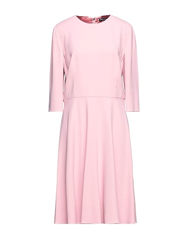 DOLCE&GABBANA Midi dress Pink 51% Viscose, 46% Acetate, 3% Elastane