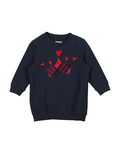 IL GUFO Vestito Baby  Blu notte 94% Cotone, 6% Elastan