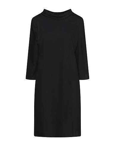 RENETTE KURRAS Short dress Black 65% Viscose, 30% Polyamide, 5% Elastane