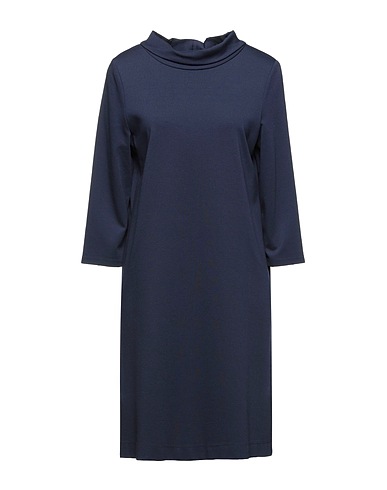 RENETTE KURRAS Short dress Midnight blue 65% Viscose, 30% Polyamide, 5% Elastane