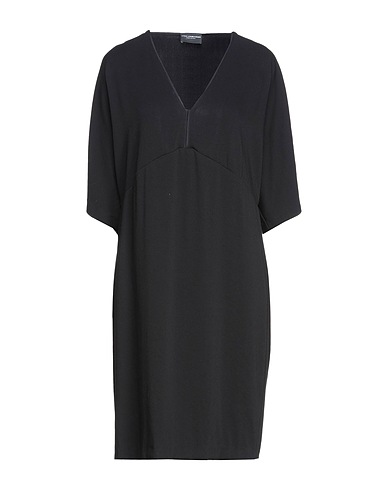 ATOS LOMBARDINI Robe courte Noir 85% Viscose, 15% Polyester