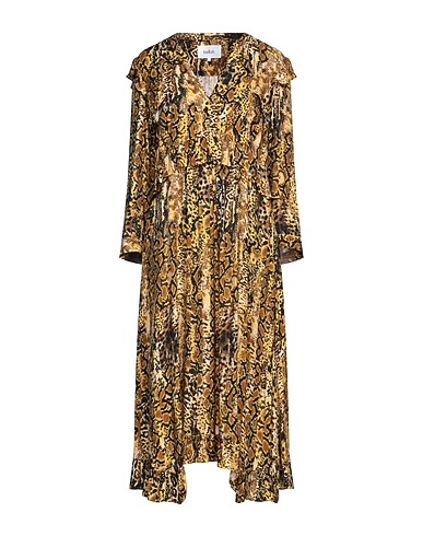 BA&SH Midi dress Sand 100% Viscose