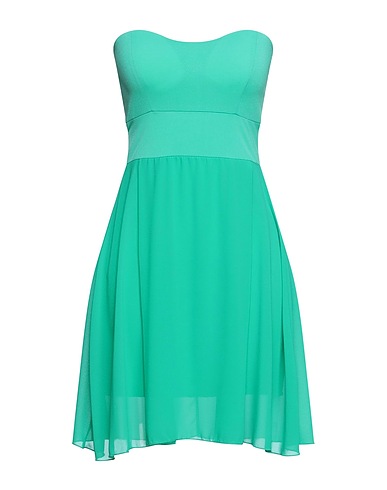 ASH Minivestido Verde 95% Poliéster, 5% Elastán