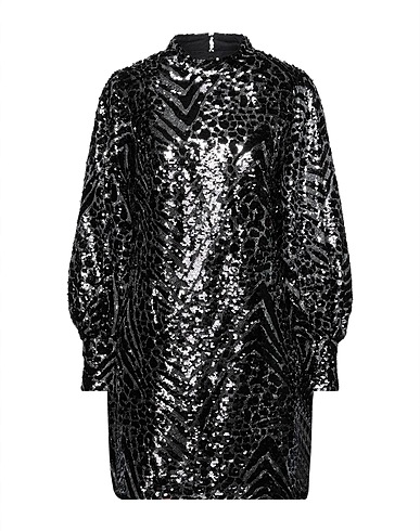 THE KOOPLES Short dress Black 100% Polyester
