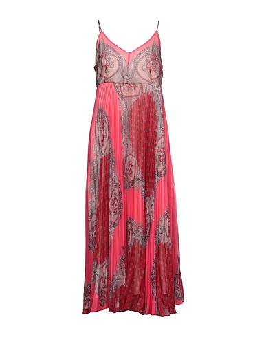 TWINSET Long dress Coral 100% Polyester