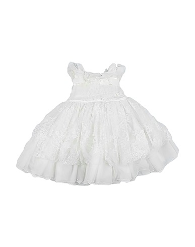 ALETTA Vestido para bebé  White 100% Cotton, Polyester