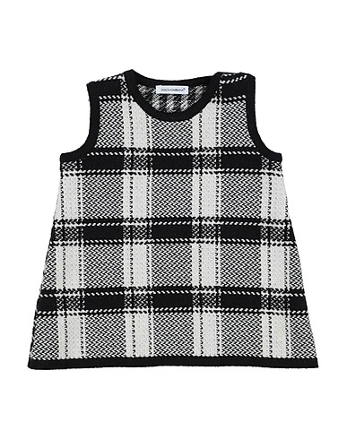 DOLCE&GABBANA Vestido para bebé  Black 100% Virgin Wool