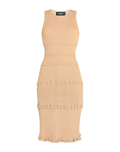 DSQUARED2 Tubino Cammello 88% Viscosa, 12% Poliammide