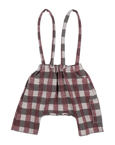 CUCÙ LAB Baby jumpsuit  Burgundy 35% Cotton, 35% Acrylic, 30% Wool