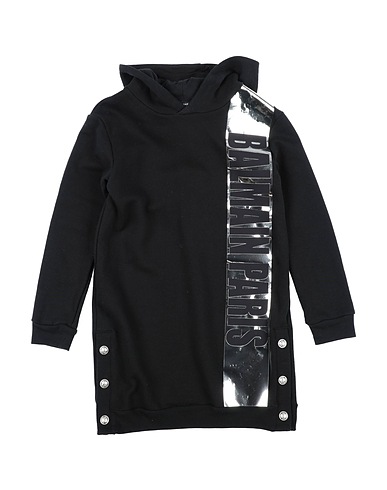 BALMAIN Vestito Nero 100% Cotone