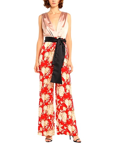 TWENTY EASY by KAOS Jumpsuits and Overalls Blush 100% Viscose, Polyester, Elastane