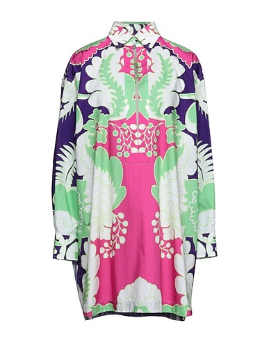VALENTINO GARAVANI Shirt dress Light green 100% Cotton