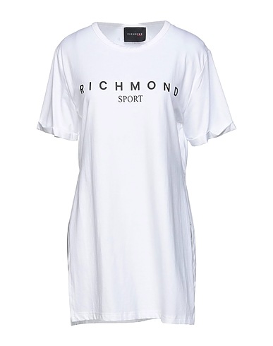 RICHMOND T-shirt SPORT Bianco 48% Cotone, 48% Modal, 4% Elastan