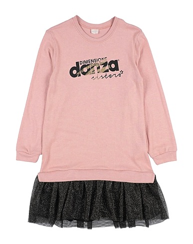 DIMENSIONE DANZA Vestito VESTITO PIUMA+TULLE RAGAZZA
 Cipria 50% Viscosa, 25% Poliestere, 20% Poliammide, 5% Elastan